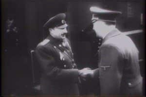 המלך בוריס השלישי נפגש עם אדולף היטלר (1943)
